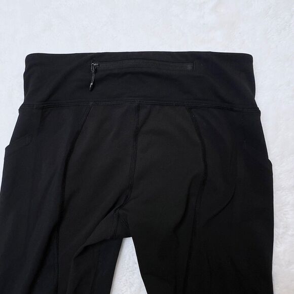 Lululemon Womens Black Crop Leggings Leggings 23" Size 4 Small - Picture 7 of 9